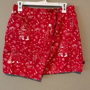 Christmas skirt in the summer!